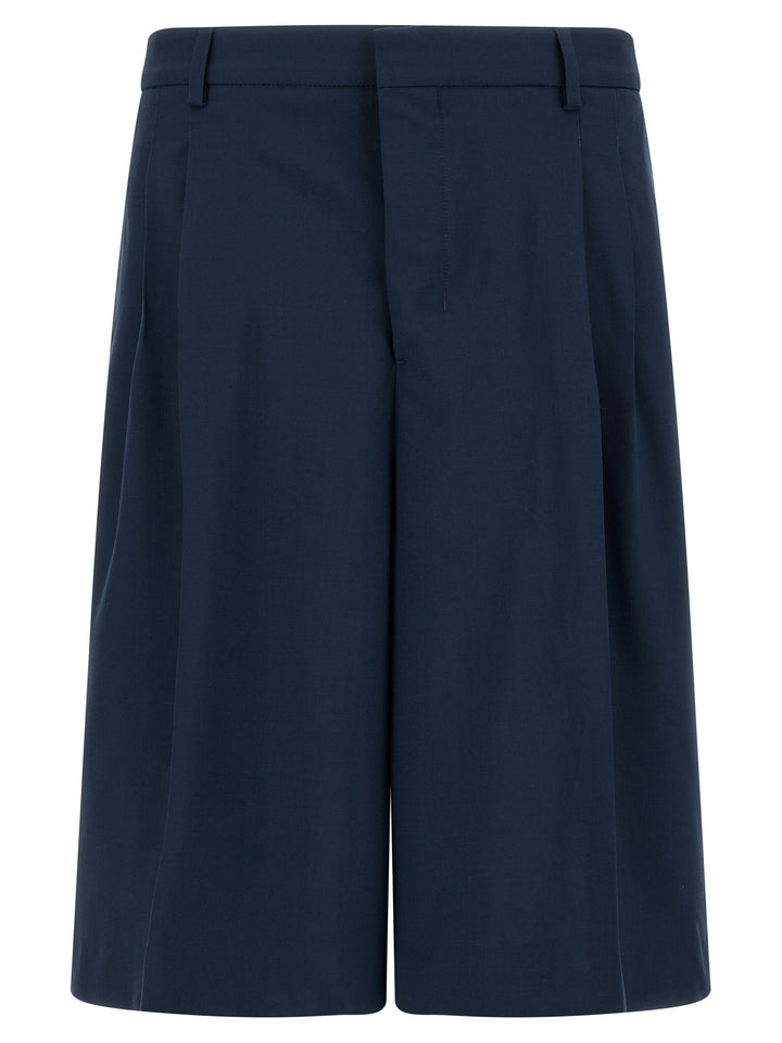 Ami Paris Fresh Wool Bermuda Shorts Bermuda and Short - Blue | 846f0758eceb7f4db4630bb98a88fcd1f8b8d1e0