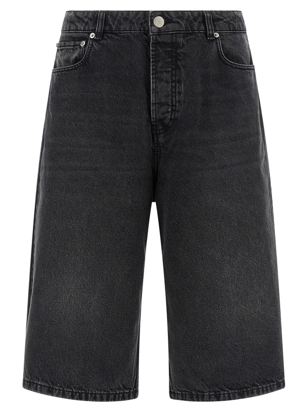 Denim Bermuda Shorts Bermuda And Short Black