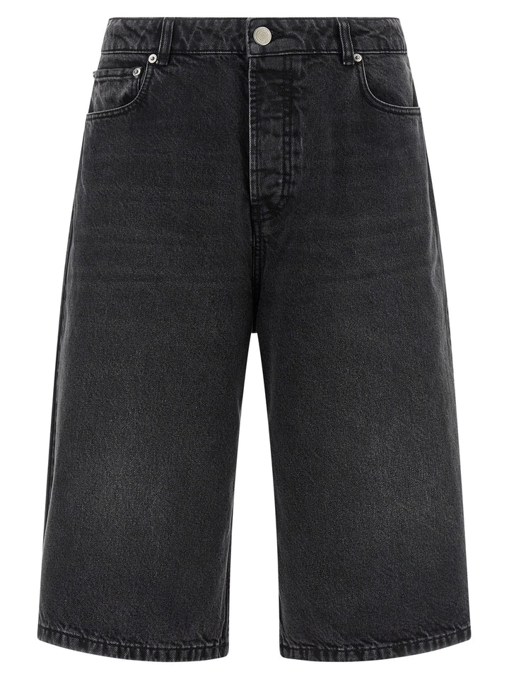 Ami Paris Denim Bermuda Shorts Bermuda and Short - Black | c4051fea5abf44710dc3c41321efc193b4ec54db
