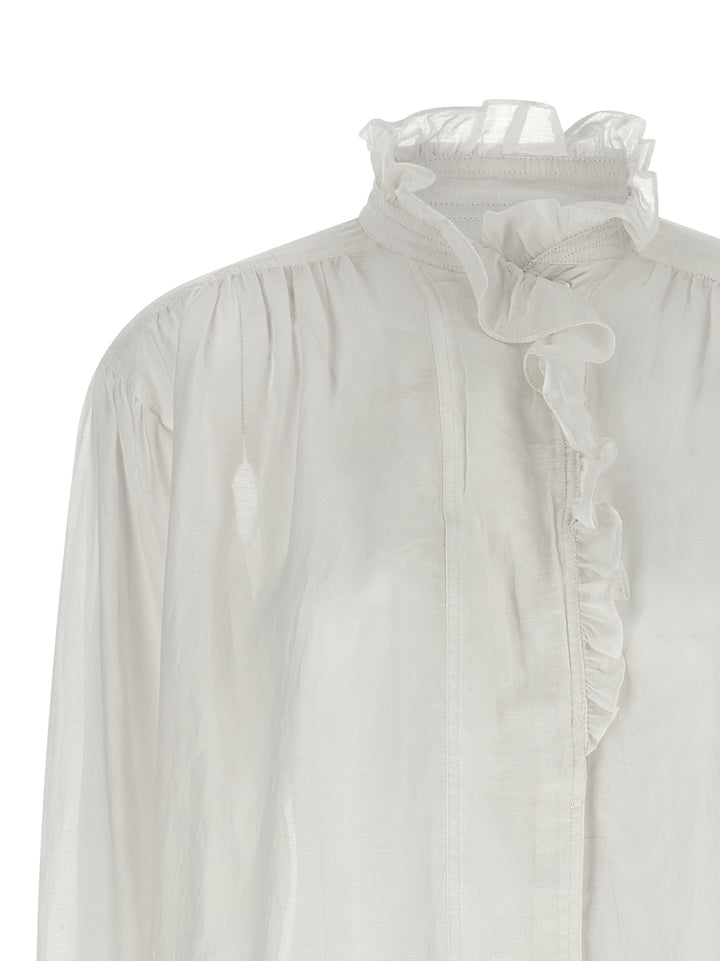 Marant Etoile Pamias Tops - White | 36bf3f8e6fcb3f284adb75c0a6f013da70c957a7