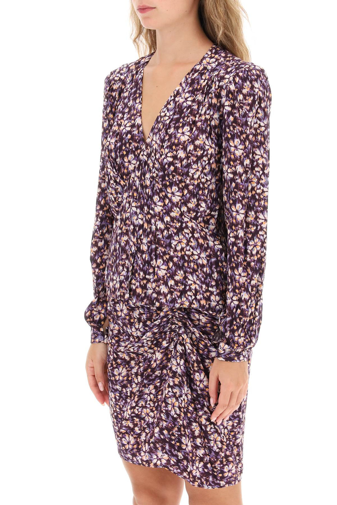 Eddy Floral Crepe Blouse