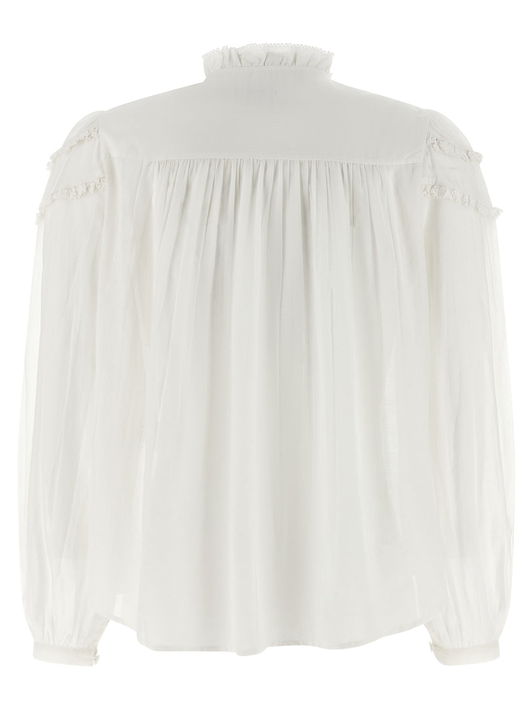 Marant Etoile Christa Shirt and Blouse - White | 24c679aaff78c2c09c990a610c95bbde6a0a137a