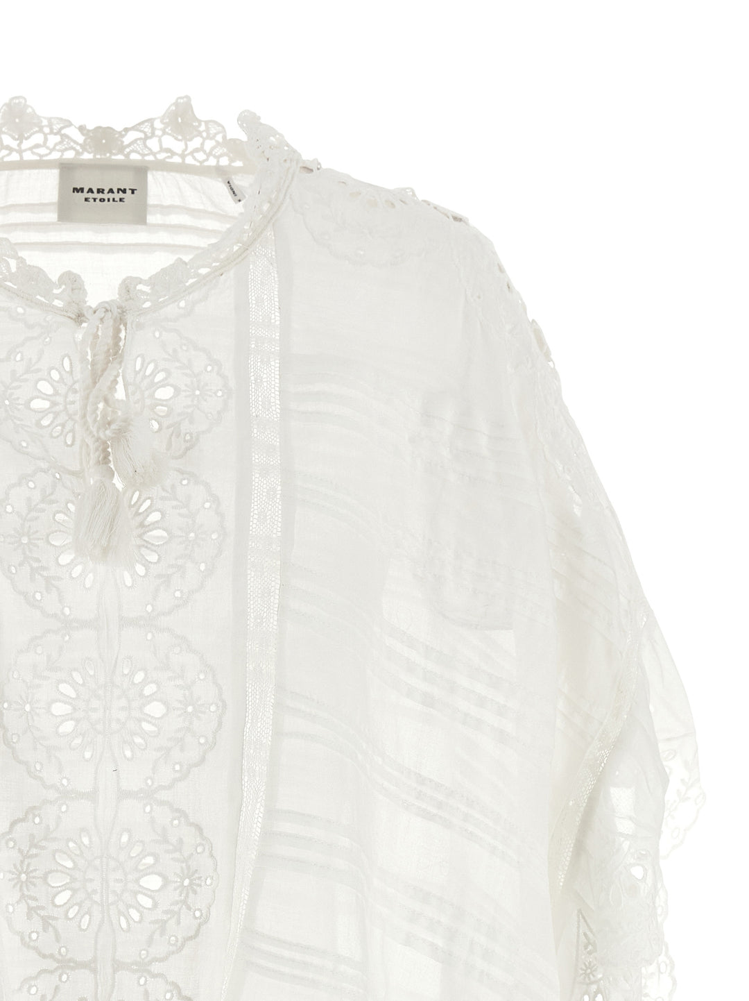 Marant Etoile Payton Tops - White | 16d6fcaccad618ae5636b500a0391be5f3095f05