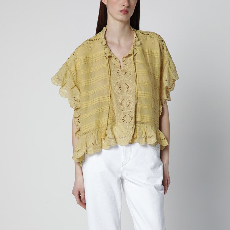 Isabel Marant ÉToile Shirts & Tops - Yellow | f4fd4629736f46f8b65c41543a9601bf80168a0a