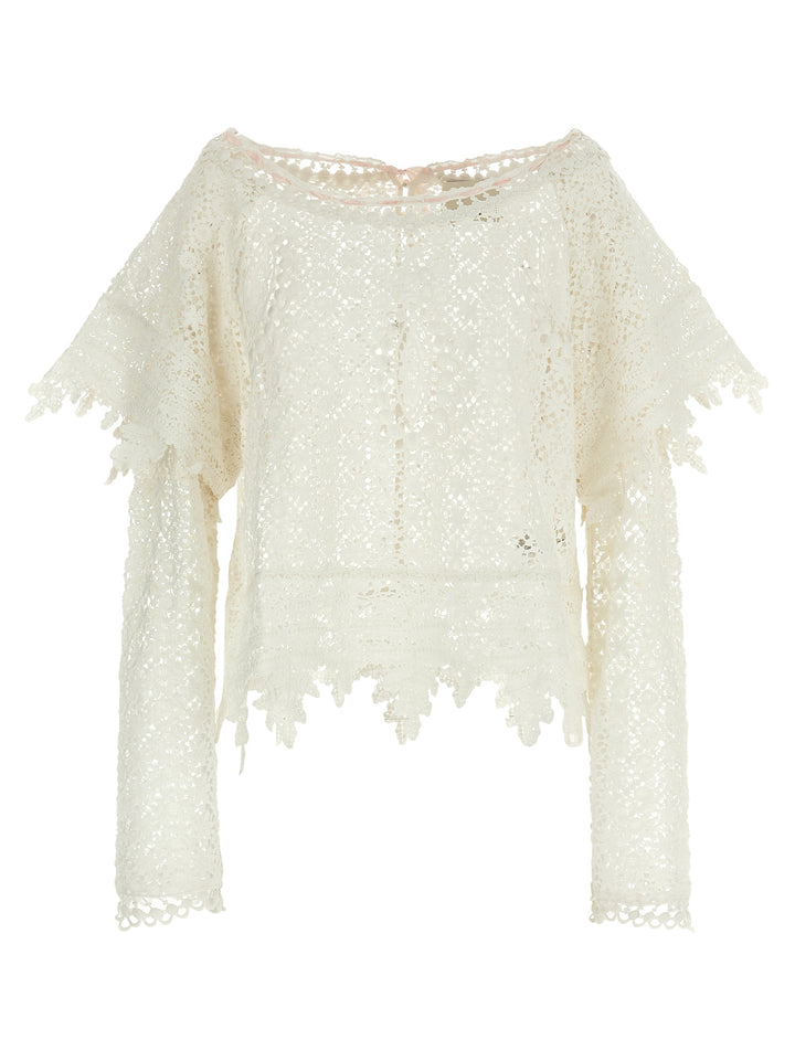 Isabel Marant Hyliana Sweaters and Cardigans - White | 26064f1095593843cbbb206ef60cc5a03083475e