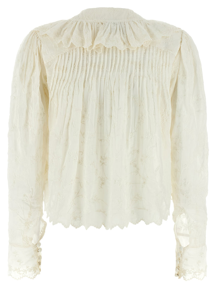 Isabel Marant Zelly Tops - White | 3d0bb5d91ee4994547e4b97956c4cb70c6c3766b