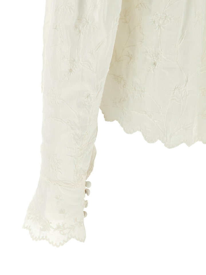 Isabel Marant Zelly Tops - White | 1afdc8e7d0ff33a9ac979592bfc7a4f158d6c37a