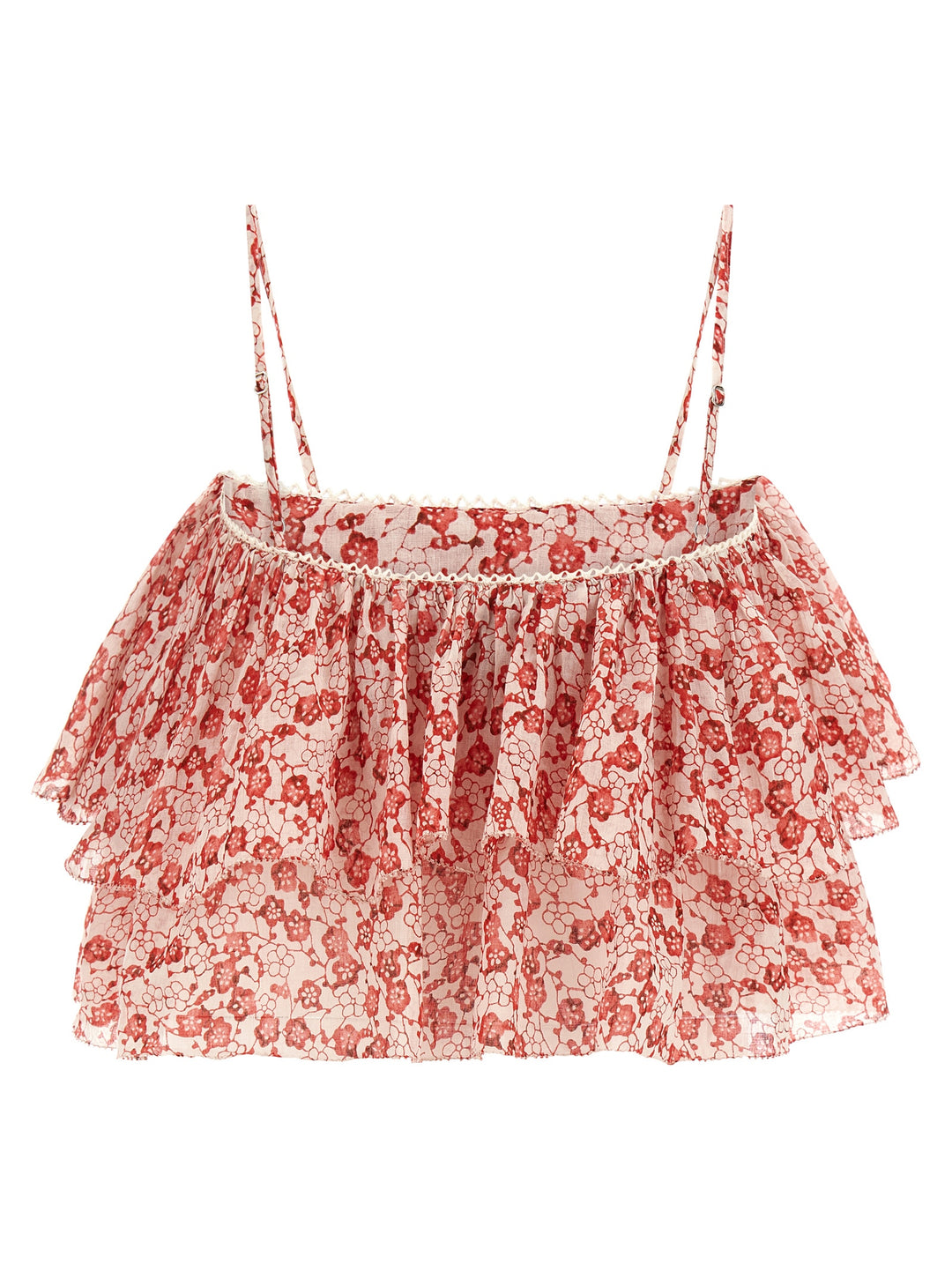Marant Etoile Erisa Tops - Red | 3b8de2523135434c8a73c520c97e50c3770d2ad0
