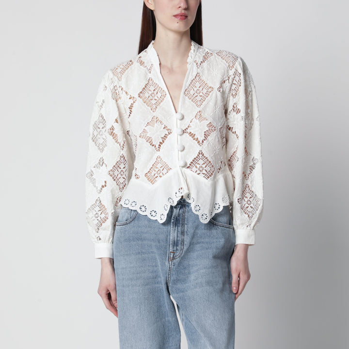 Isabel Marant Shirts & Tops - White | ff6342afd407d1024abfe92e9fcab56449ba469f