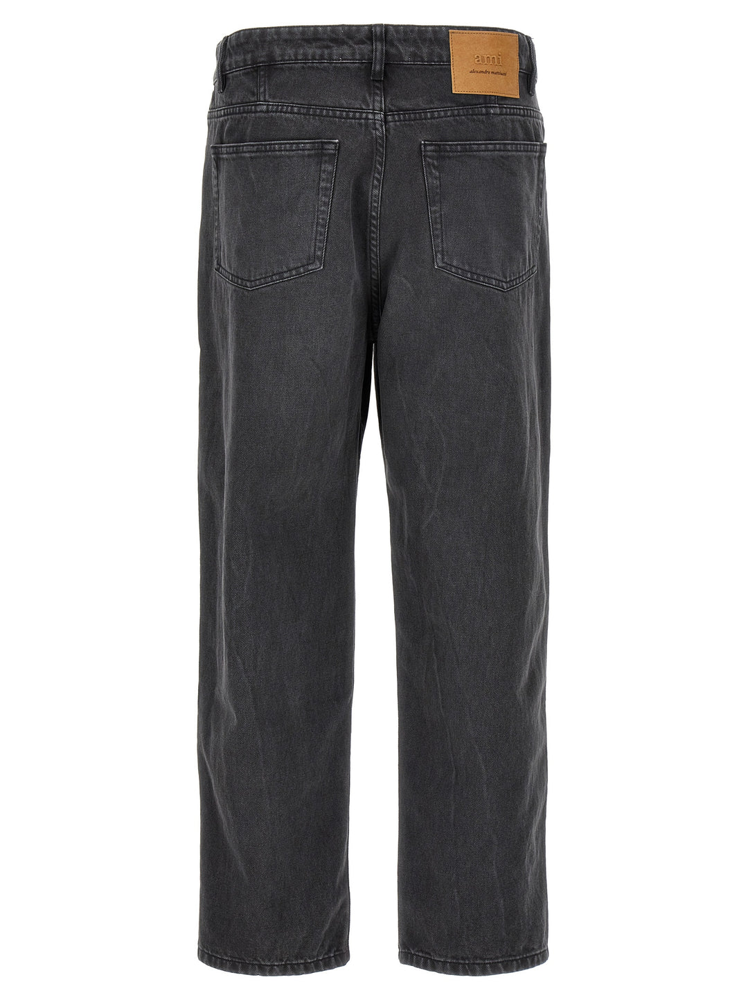 Tapered Fit Jeans Gray