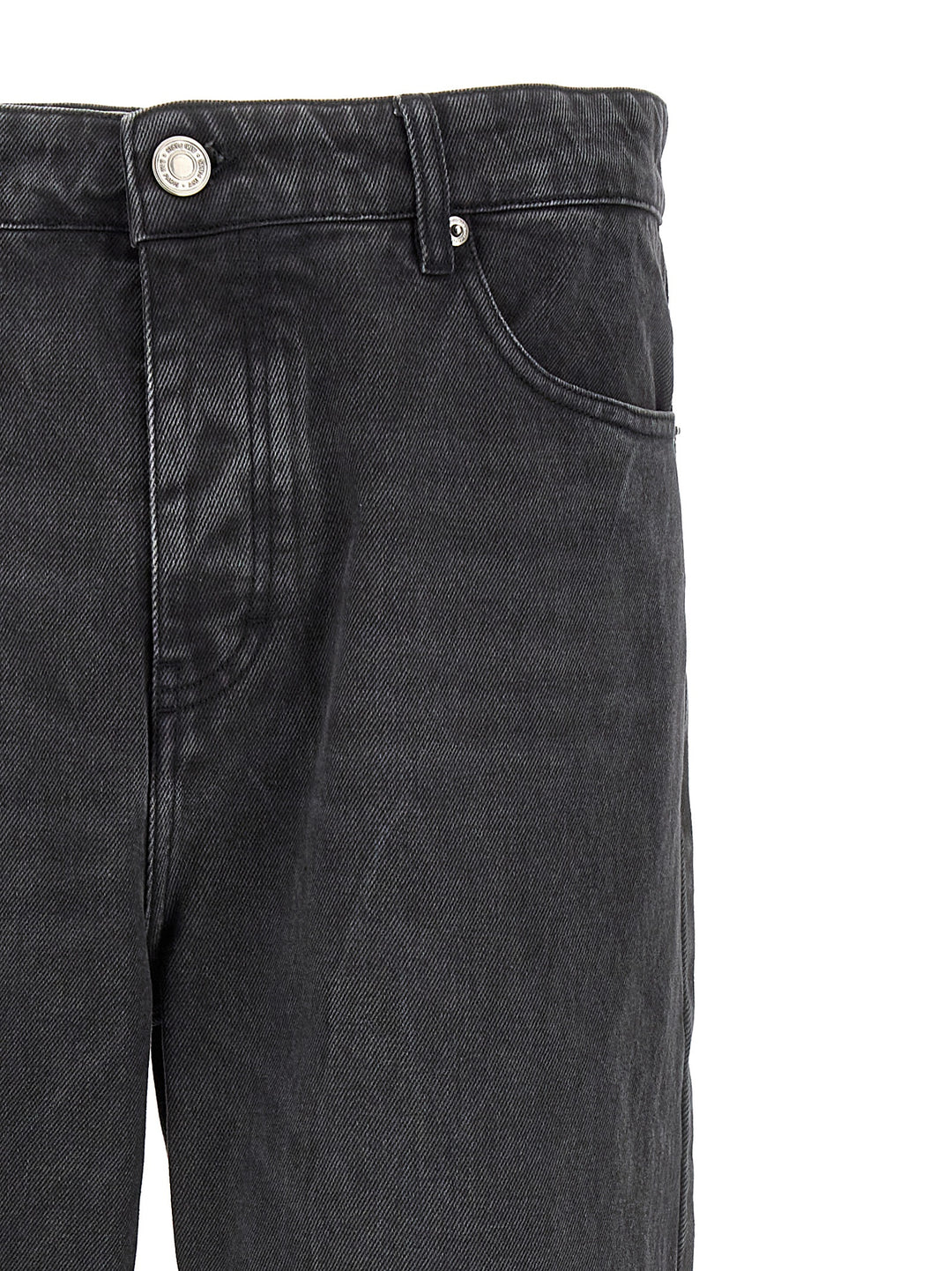 Tapered Fit Jeans Gray