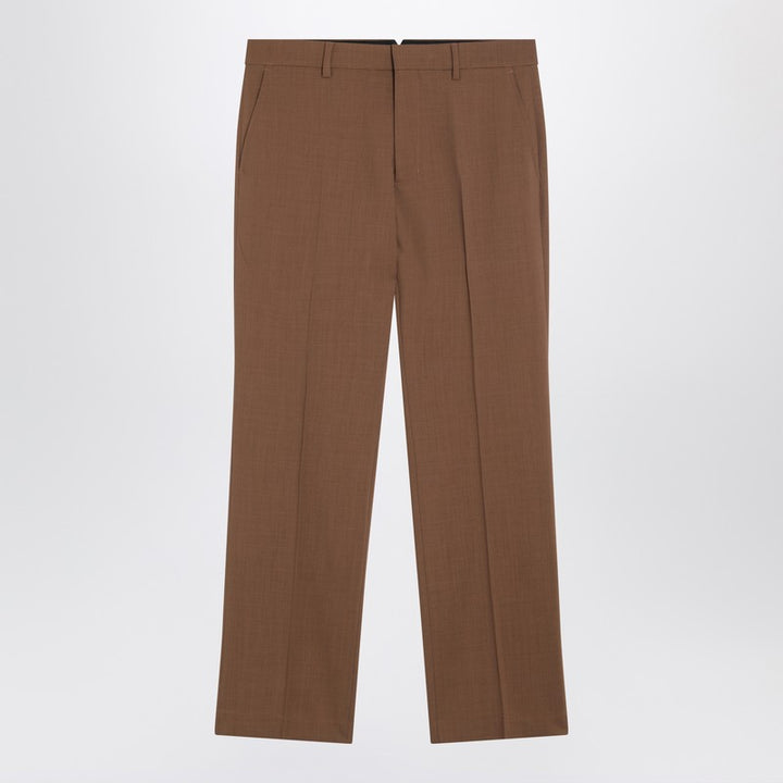 Ami Paris Pants - Brown | 06eb96b7e0a825aa3b59f9c786ac3314d185db2a
