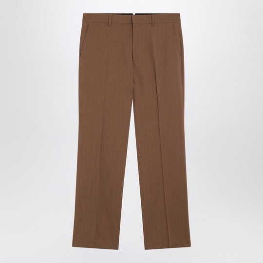 Hazelnut Wool Trousers
