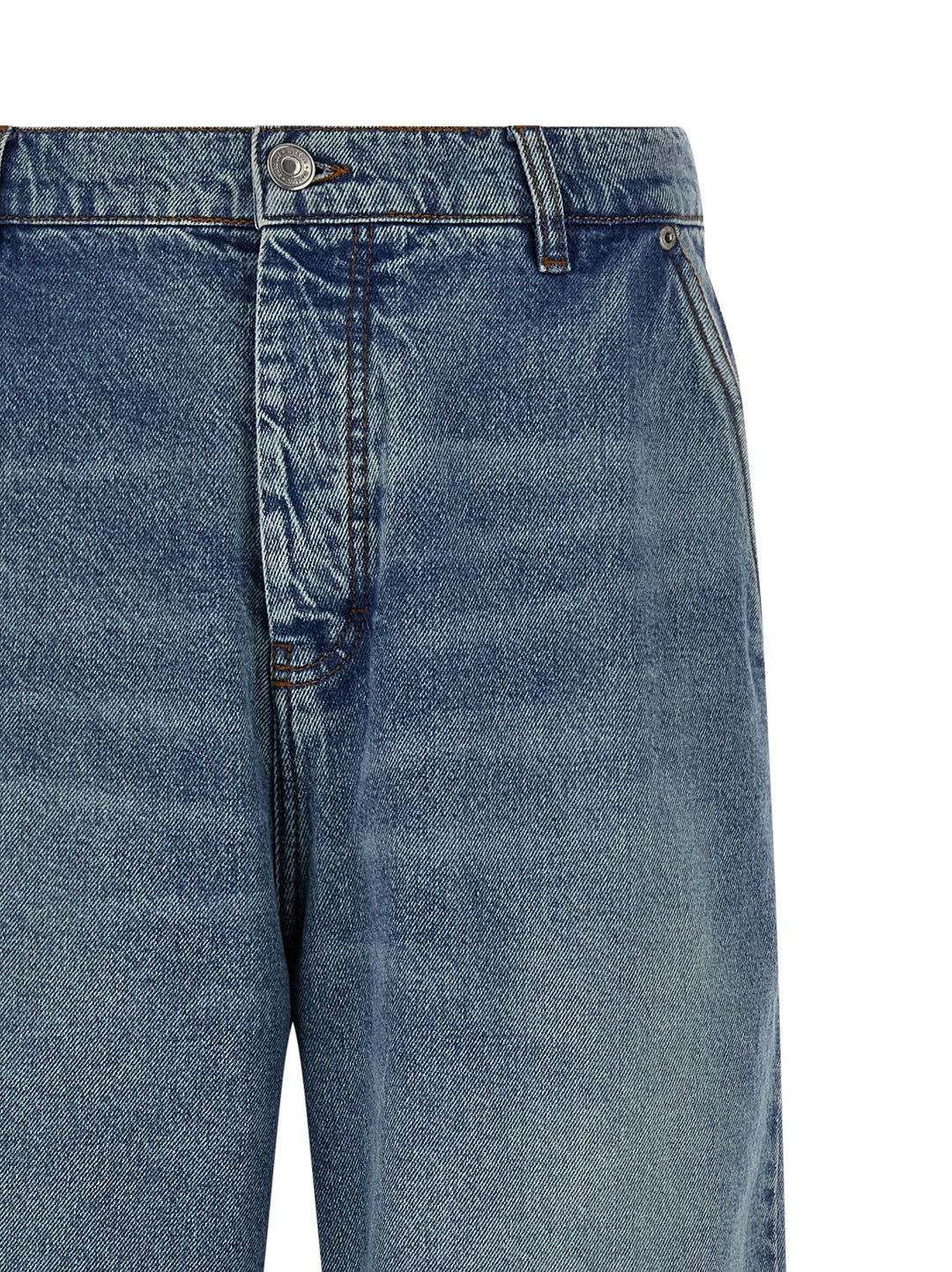 Ami Paris Wide Leg Jeans - Light Blue | 88dc2177cc8a288196c18164459613fe6e6991b6