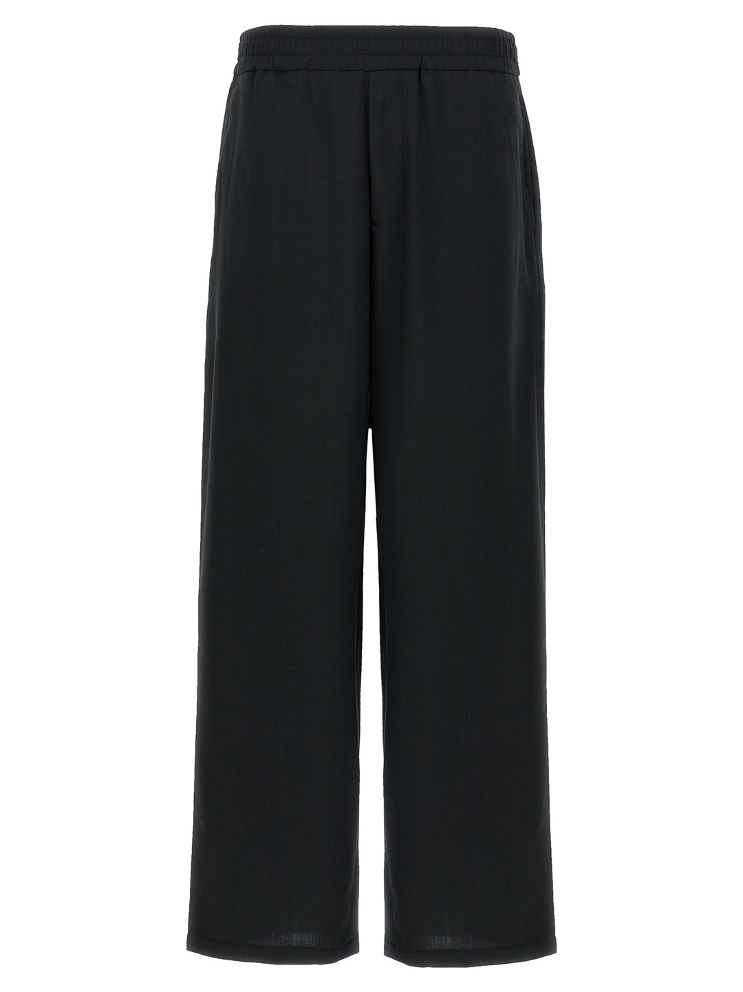 Ami Paris Wool Pants - Gray | 91cd3c86613bf811a4f6b0bdafe5ced1cb38f9e4