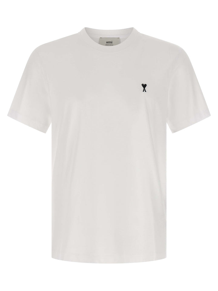 Ami Paris Ami De Coeur T-shirt - White | 9a8eb7a16d01afa13d9ad113a9fff5def6c34b42