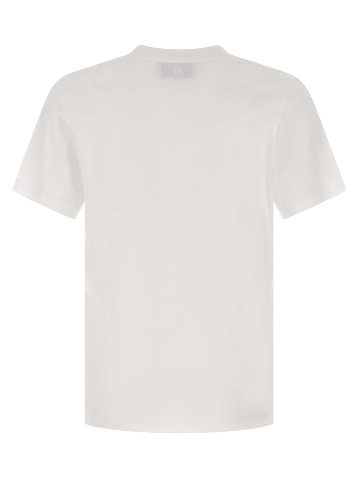 Ami Paris Ami De Coeur T-shirt - White | 6000bf65adf6ec85a3f5b88913c0883fe5211b8a