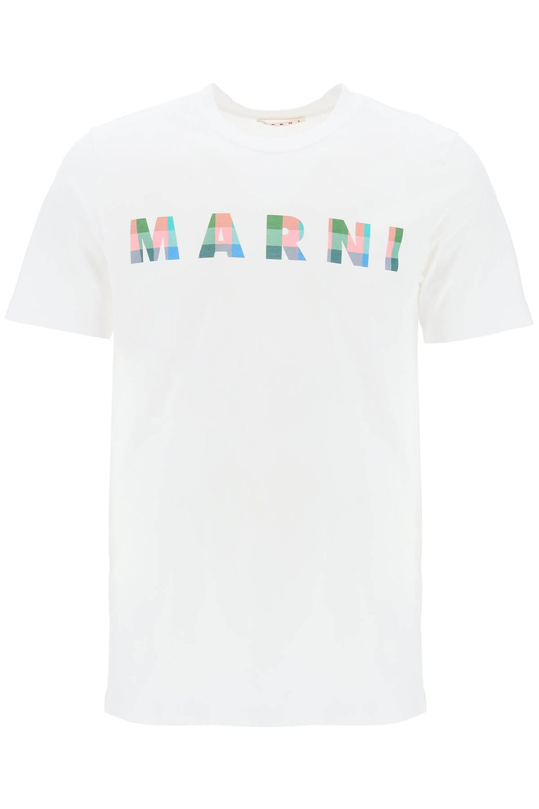 T Shirt Con Logo A Quadretti