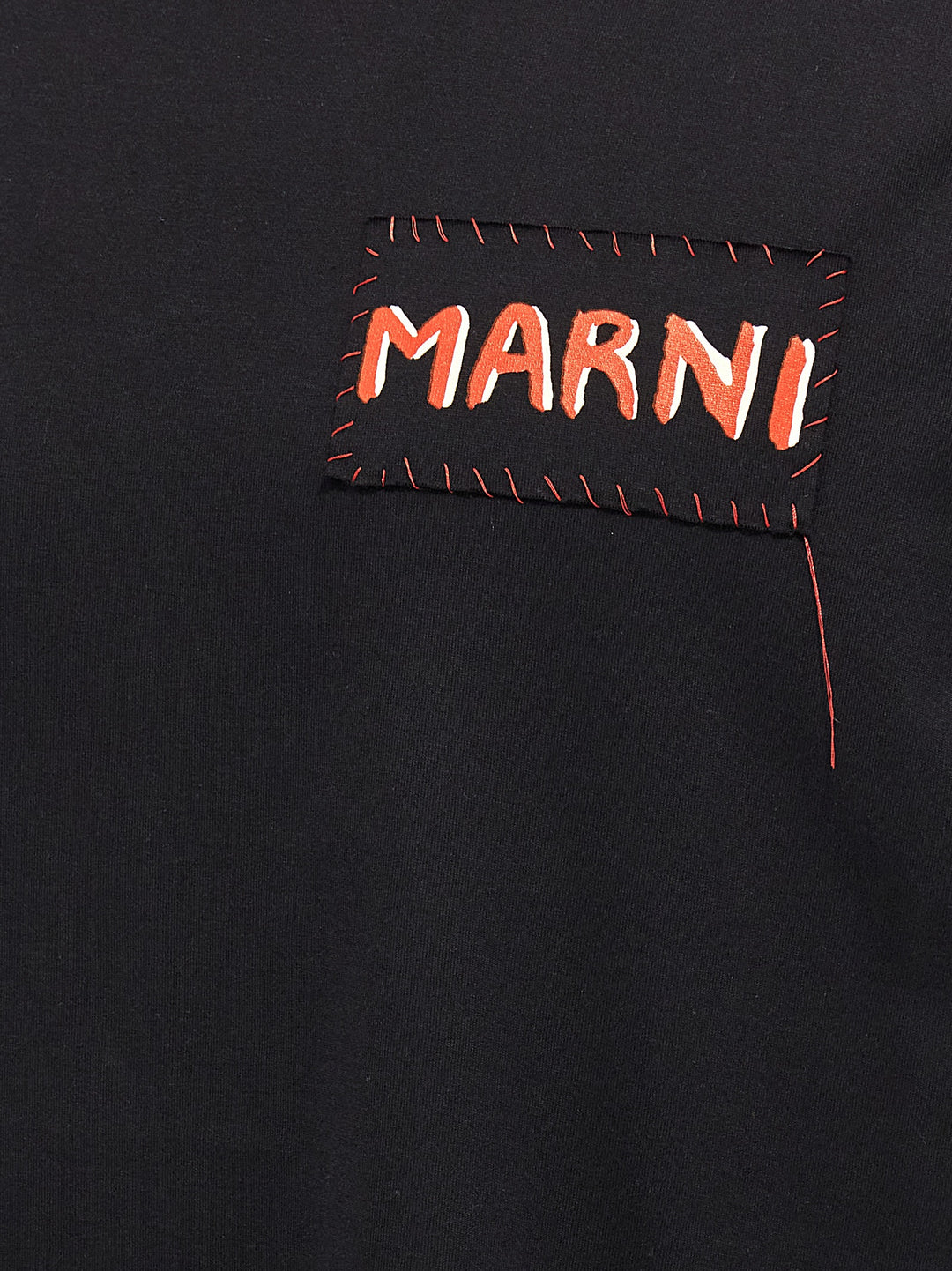 Marni Logo T-shirt - Black | a1bd49dfaa3bb68fdf88830aa555c7c647982ce4