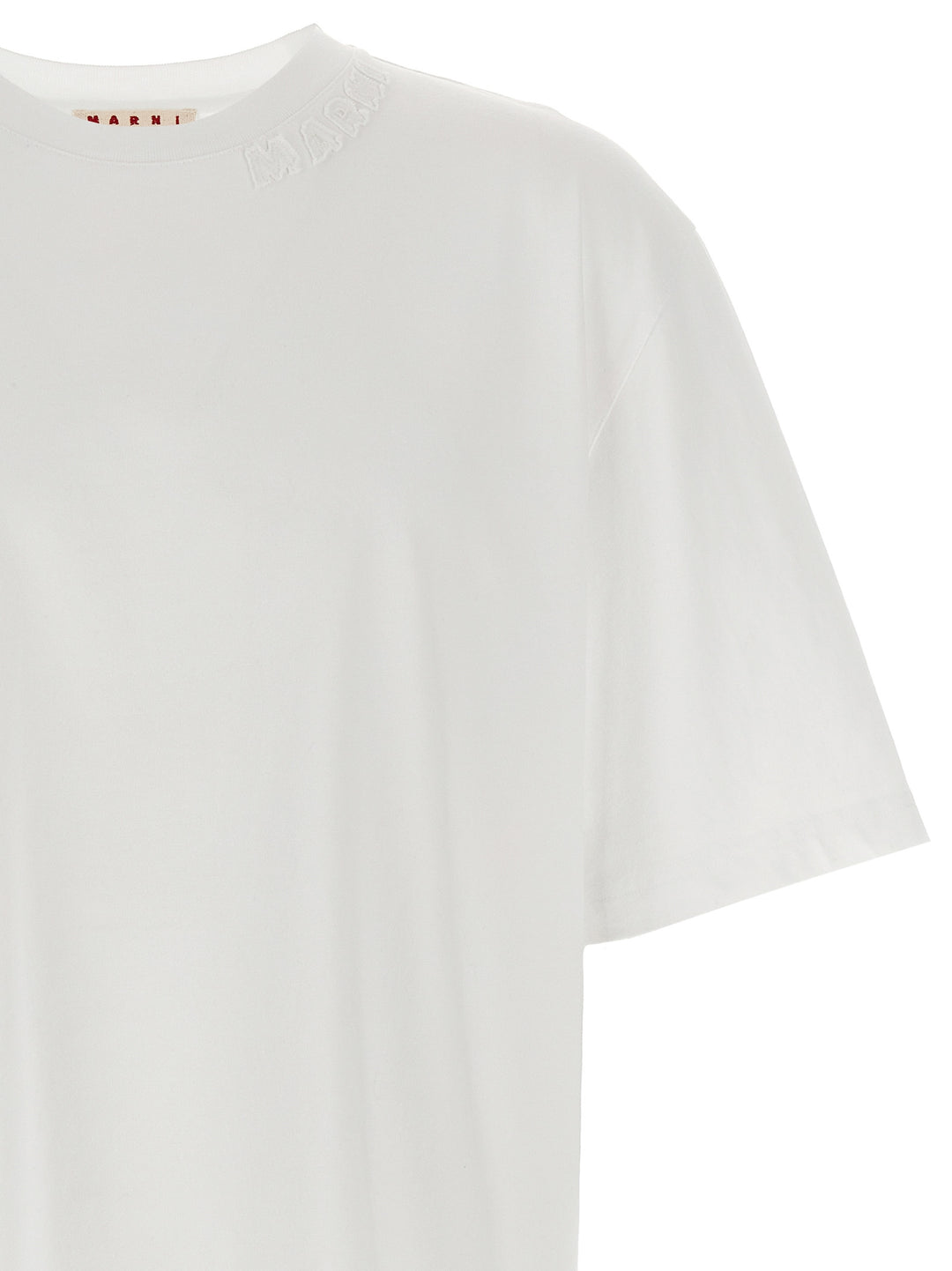 Marni Logo Patch T-shirt - White | b0f593e3e84910d01b49b5f55f6c467170e86149