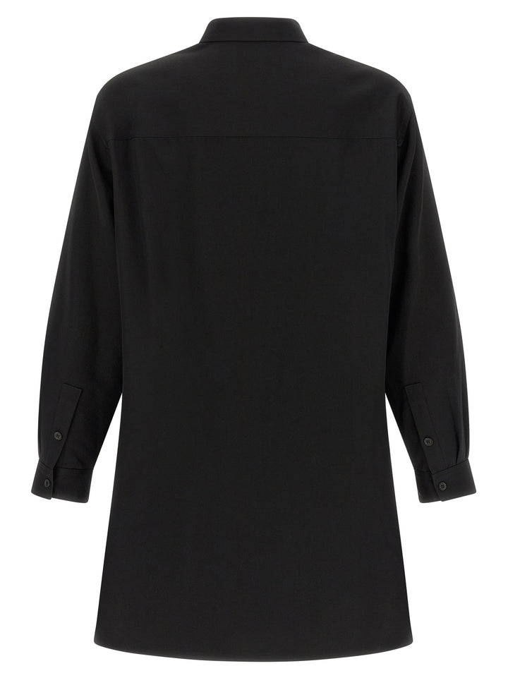 Yohji Yamamoto China Button Shirt and Blouse - Black | 14ac3d15570eece843c8f2b780e6a6a3a13264bc