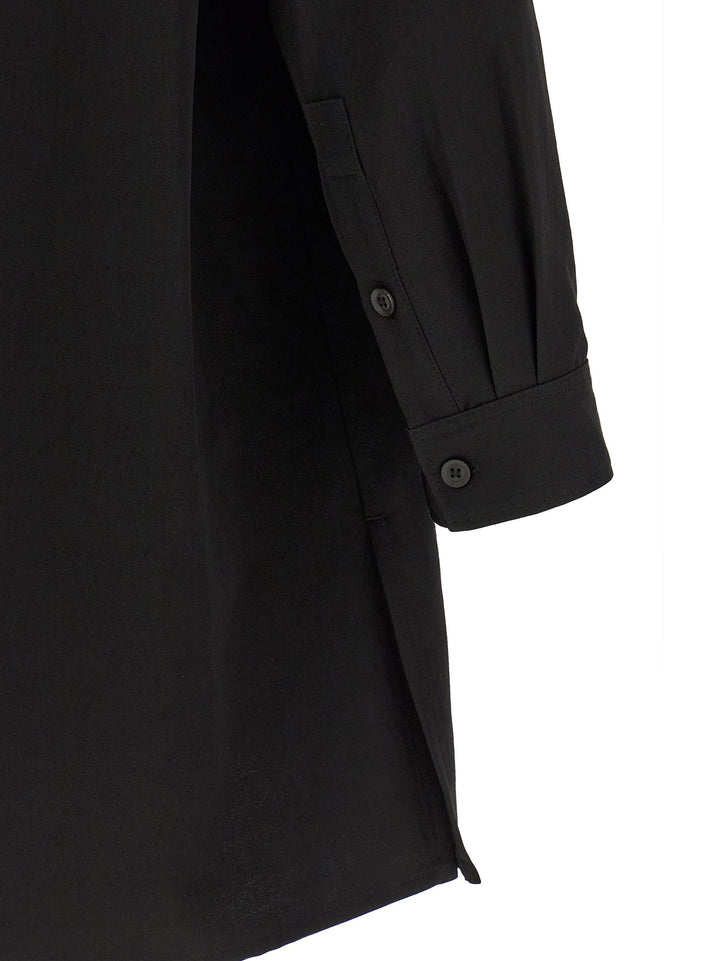 Yohji Yamamoto China Button Shirt and Blouse - Black | 1ee88bd253086879ba3adee0fa00a752190ec27c