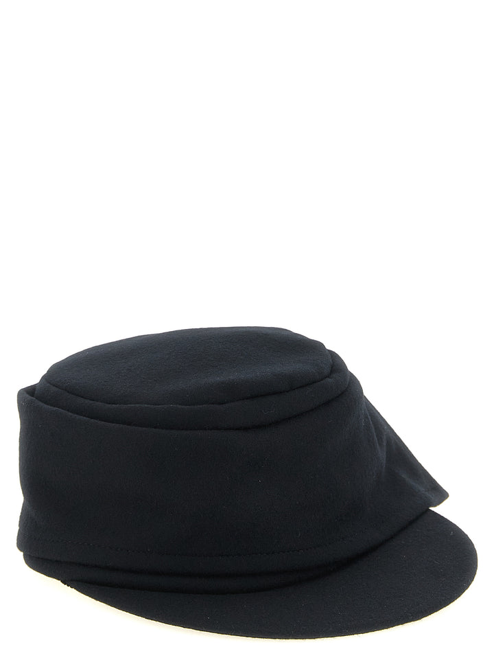 Yohji Yamamoto Work Cap Hats - Black | cb2b073aeaa0b95ba44d7cd96ff9baa97eea0eef