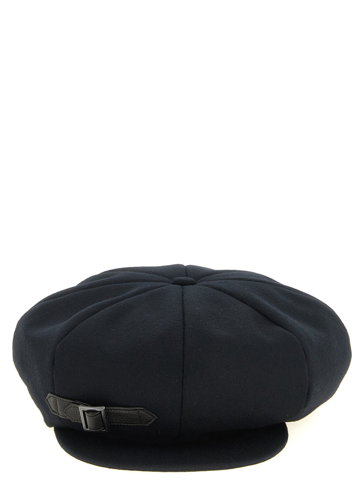 Yohji Yamamoto 8 Panel Casquette Hats - Black | 2c760c043a4c1bc6d41b57496c072397ee0376c2
