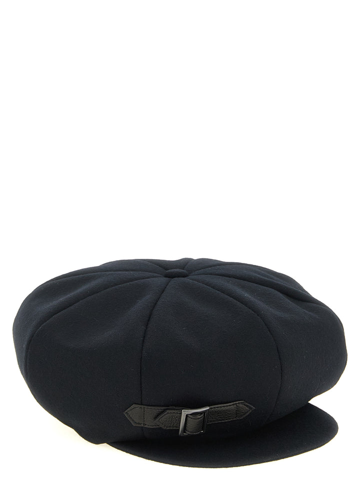 Yohji Yamamoto 8 Panel Casquette Hats - Black | e792c0e2a669b4d82a971f65847dcfc732e3fd2f