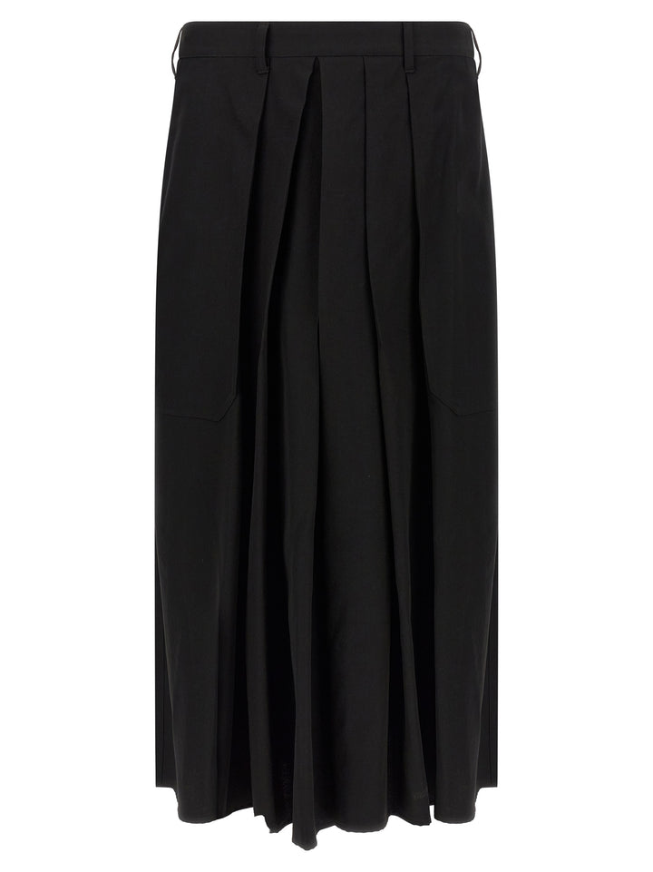 Yohji Yamamoto Hakama Pants - Black | 3591bae62899137cee8de14c898214c20e261515
