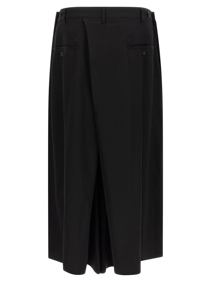 Yohji Yamamoto Hakama Pants - Black | db97cfc4c5075173744e7ddf6e09423b39d0c639
