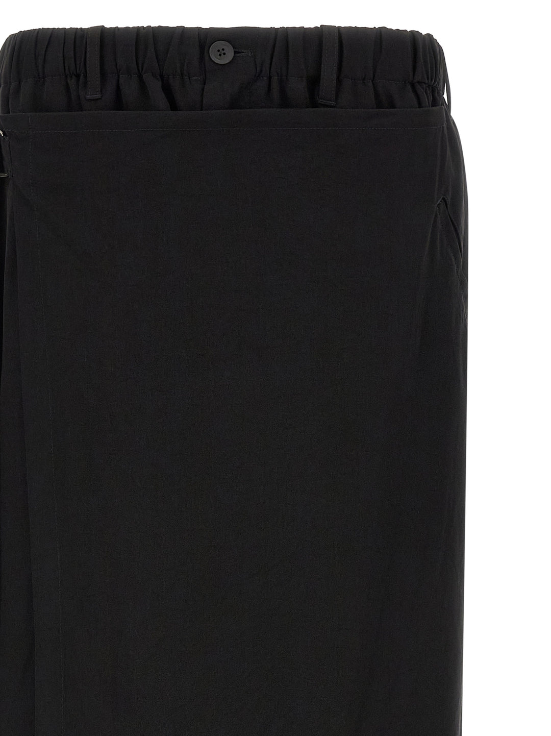 Yohji Yamamoto Wallet Pants - Black | 51e4e5c10b5c854dc92dea52adffb70051877643