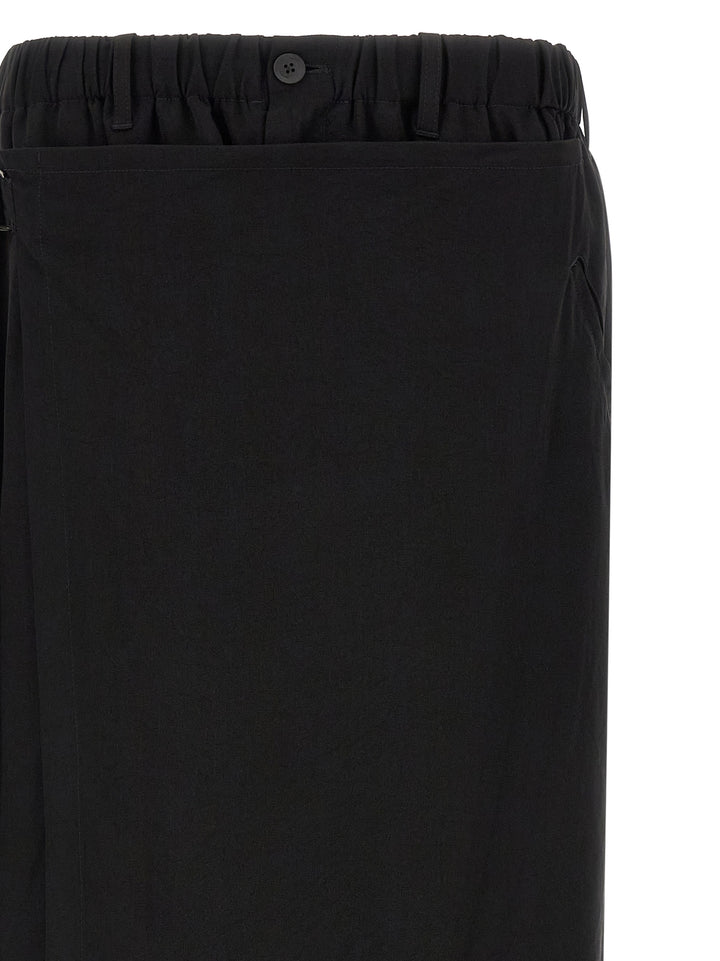 Yohji Yamamoto Wallet Pants - Black | 51e4e5c10b5c854dc92dea52adffb70051877643