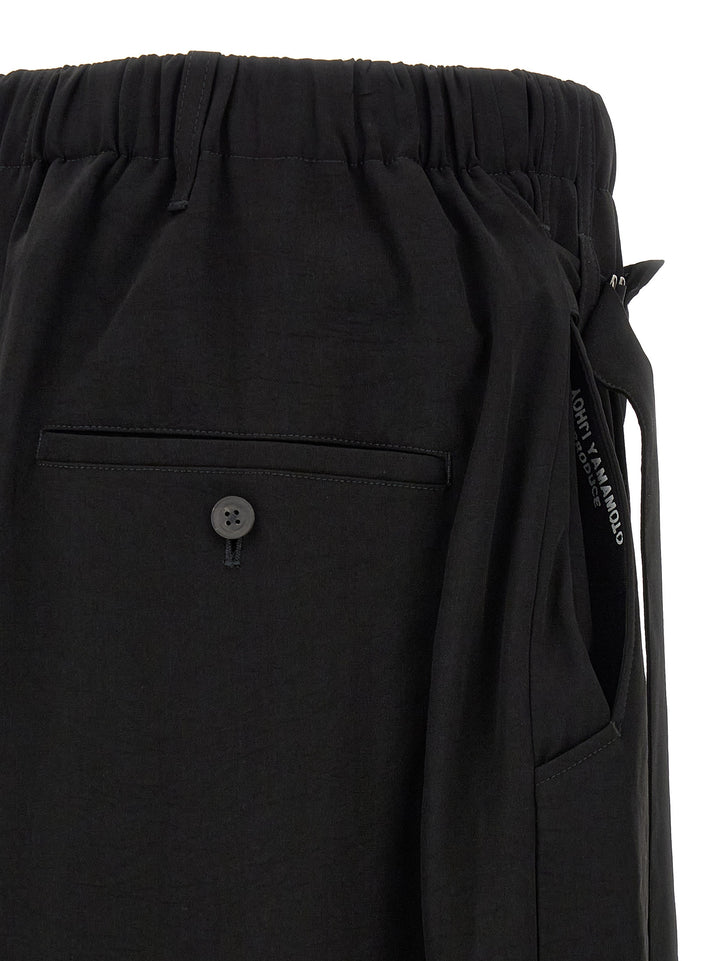Yohji Yamamoto Wallet Pants - Black | a9a0abe171e7d183a3b4f870b6548b22d56ced08