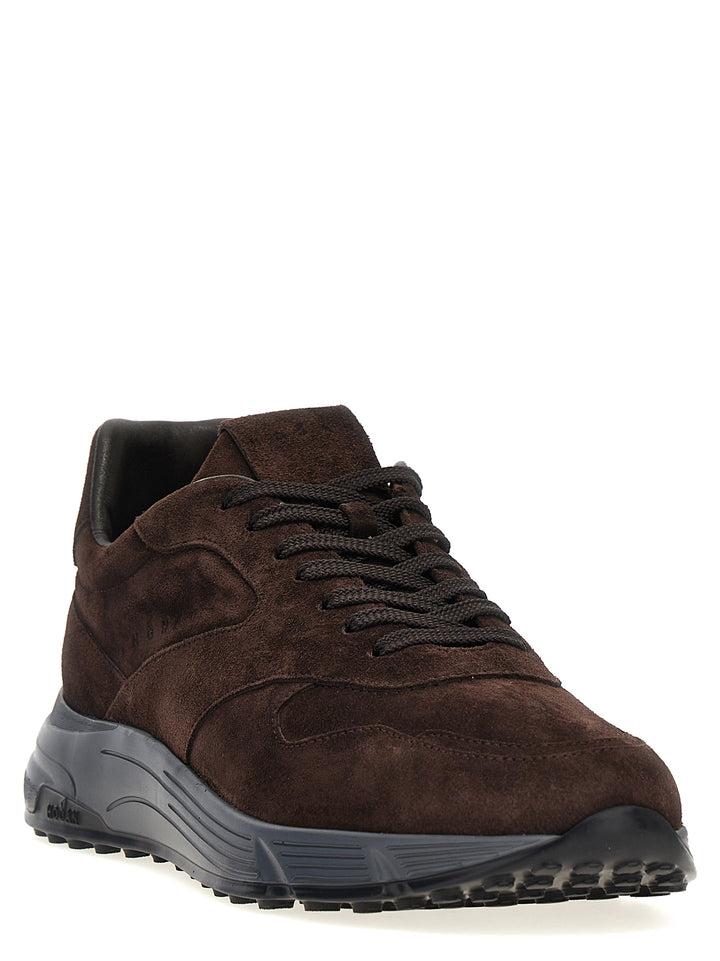 Hyperlight Lace Up Shoes Brown