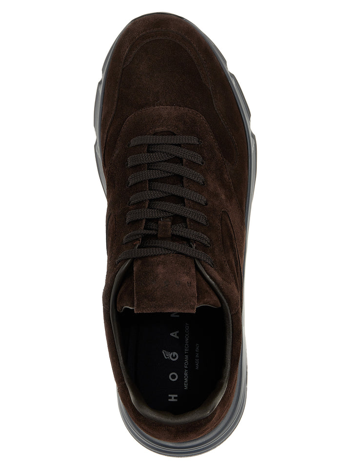 Hyperlight Lace Up Shoes Brown