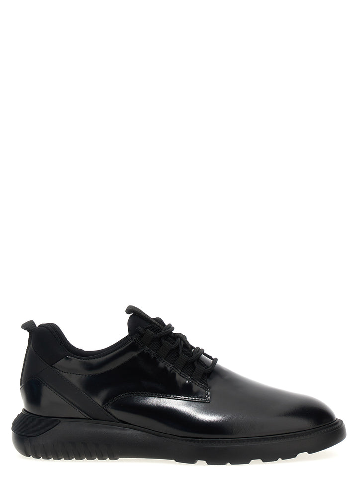 H600 Lace Up Shoes Black