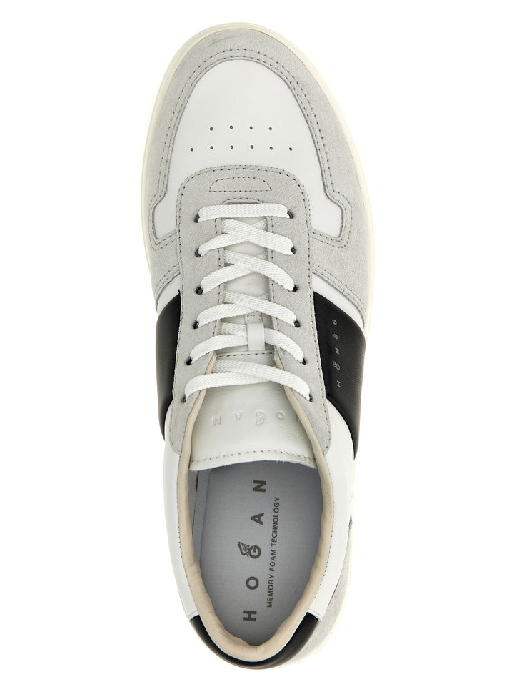 H668 Sneakers White/Black