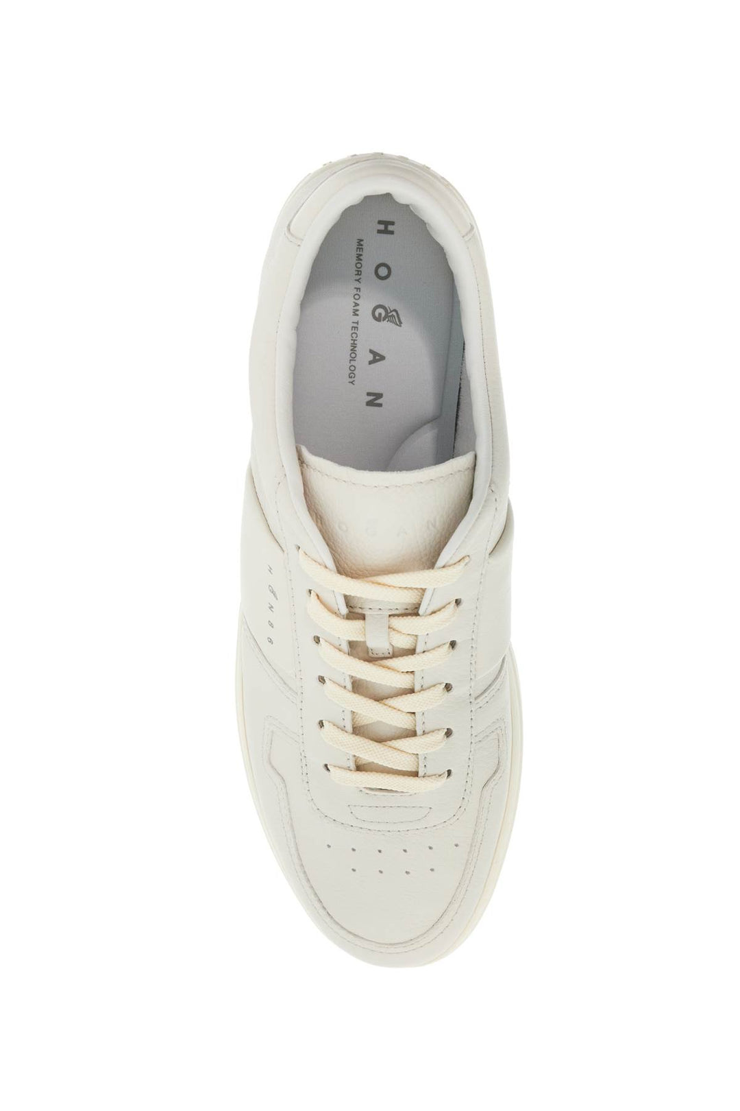 Smooth And Suede Leather H Tv Sneakers.