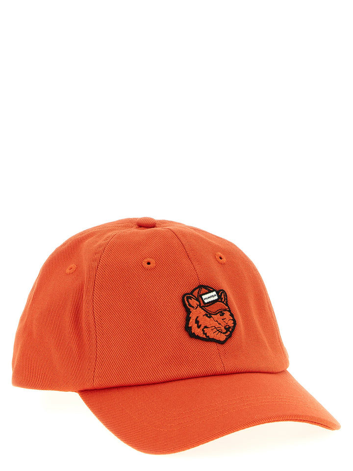 Maison Kitsune Fox Head Hats - Orange | 5c70d97ab36ca012b8e9efb1c934960f947d9cc4