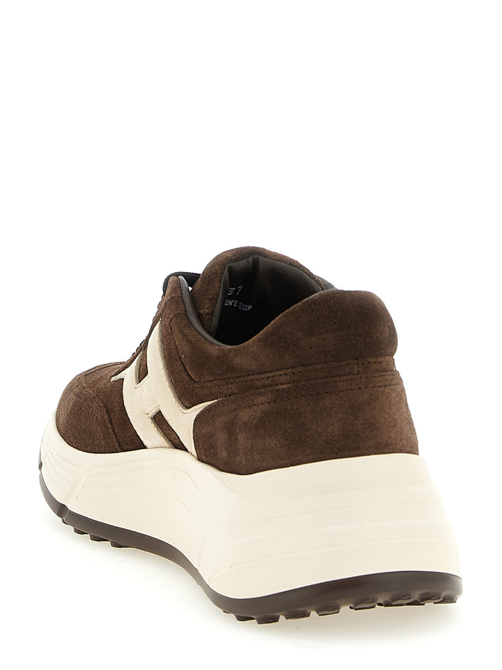 Hogan	 Hogan Hi-Fi Sneakers - Brown | 739504aa5ed601a053cd2b78bef27f9c72363354