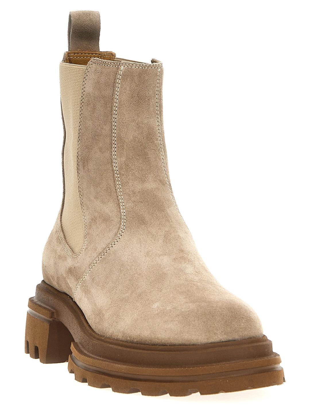 H674 Boots, Ankle Boots Beige