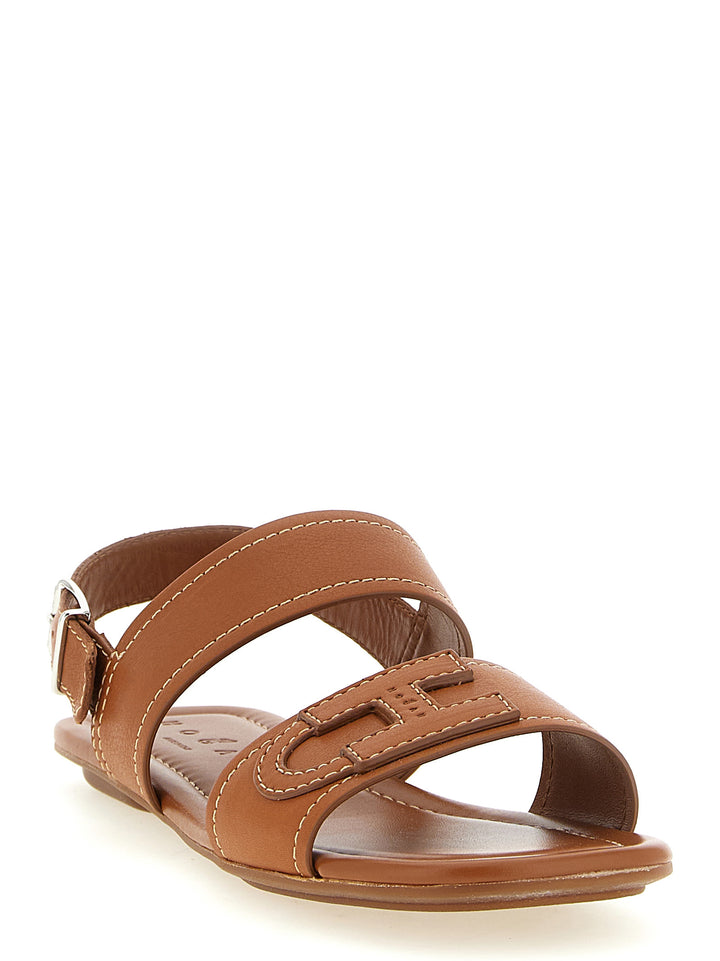 Hogan	 Hogan H685 Sandals - Brown | bc28553149a377c5c157c95fdd98e2466bf2ad26
