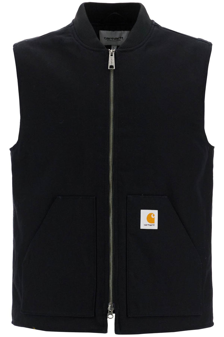 Gilet Classic In Cotone Imbottito