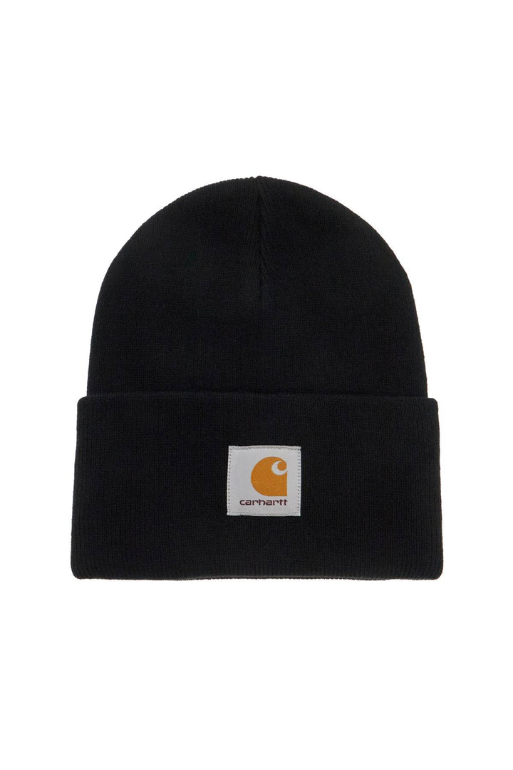 Beanie Hat With Logo Patch