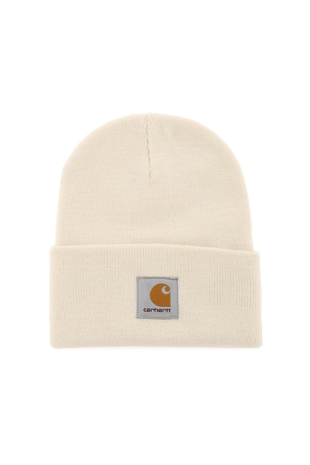 Beanie Hat With Logo Patch