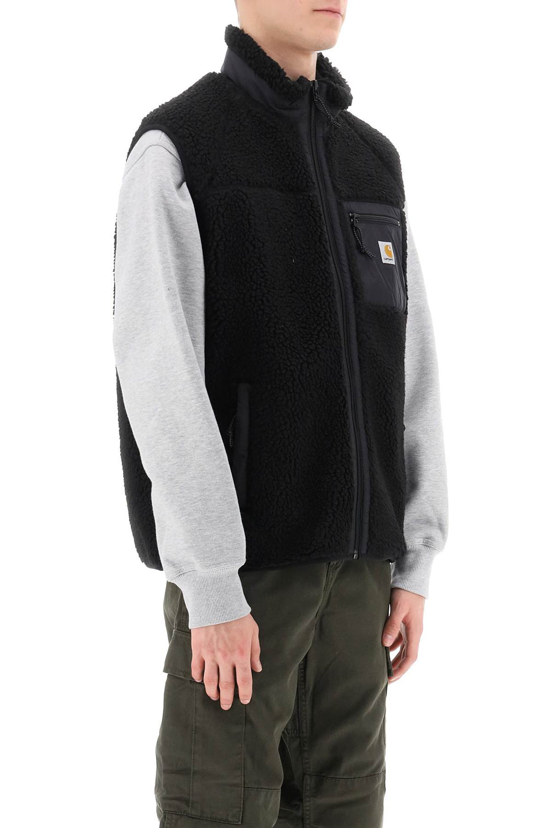 Prentis Liner Vest In Sherpa Fleece