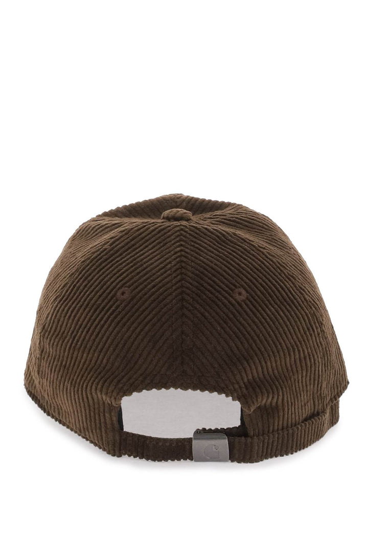 Cappello Baseball In Velluto A Coste