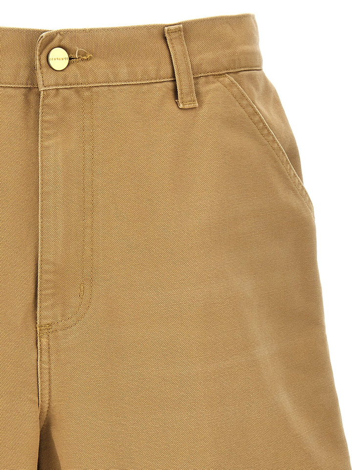 Single Knee Bermuda, Short Beige