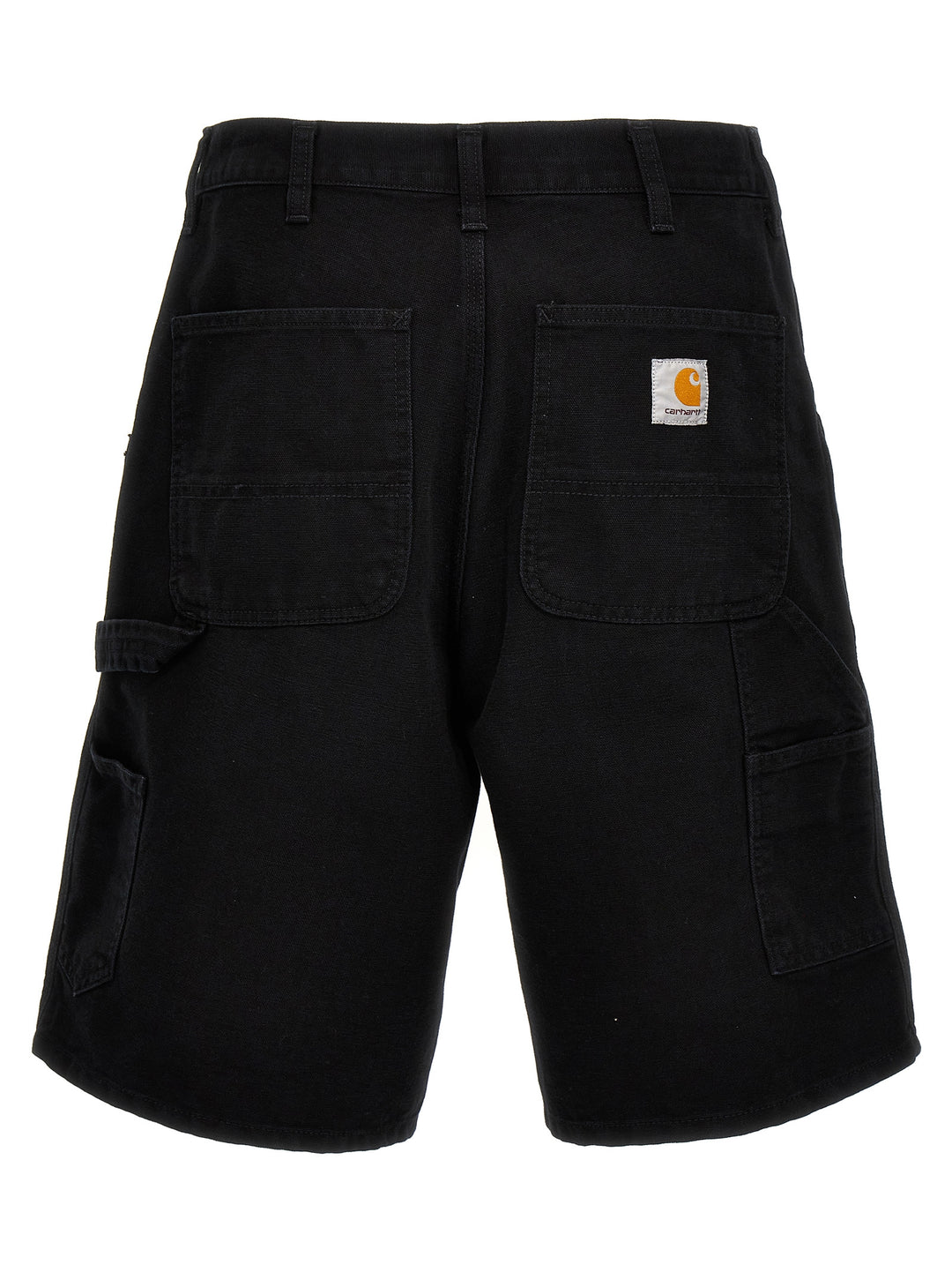 Single Knee Bermuda, Short Black